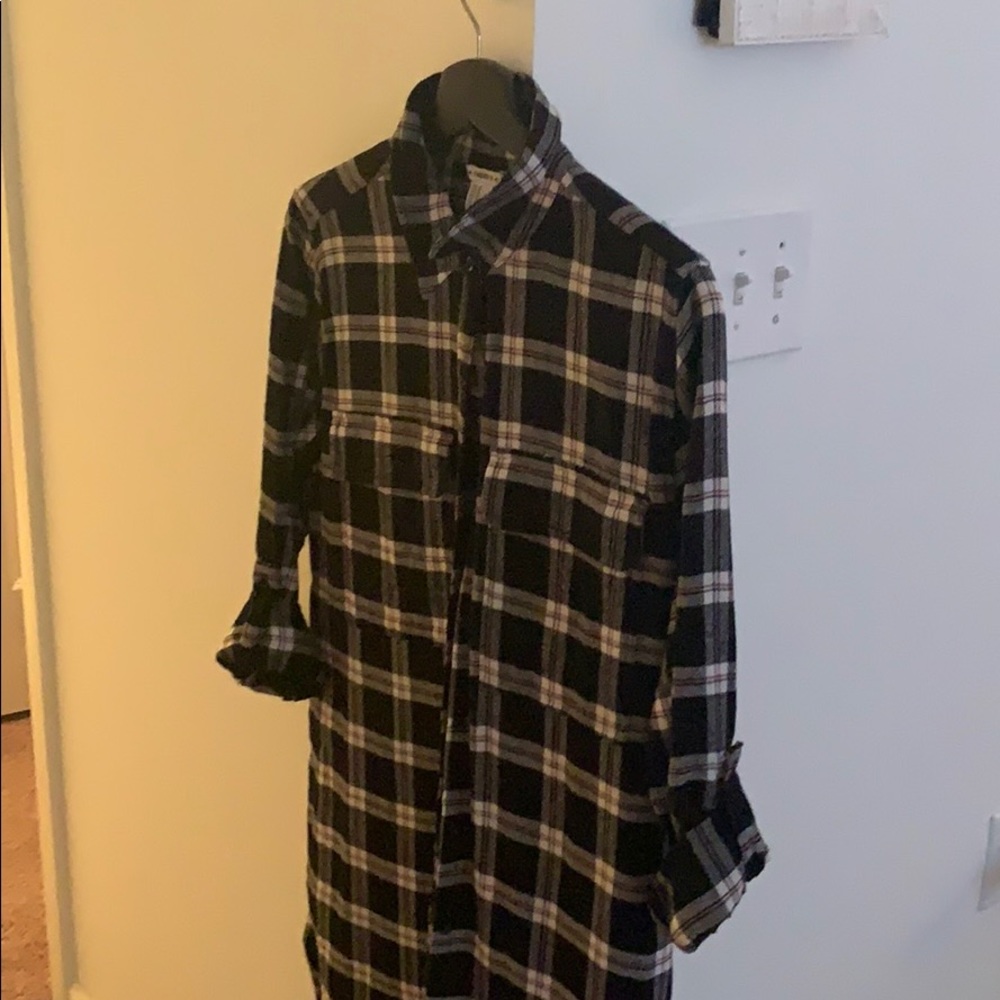 Flannel dress